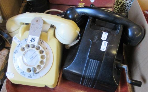 TWO TELEPHONES Image