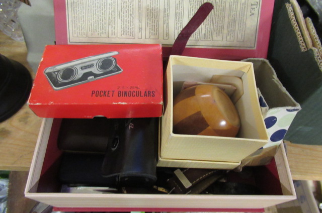 BOX OF WATCHES  TRAVEL CLOCKS AND LIGHTERS Image