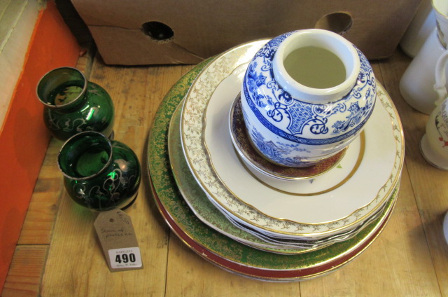 COLLECTION OF PLATES ETC Image