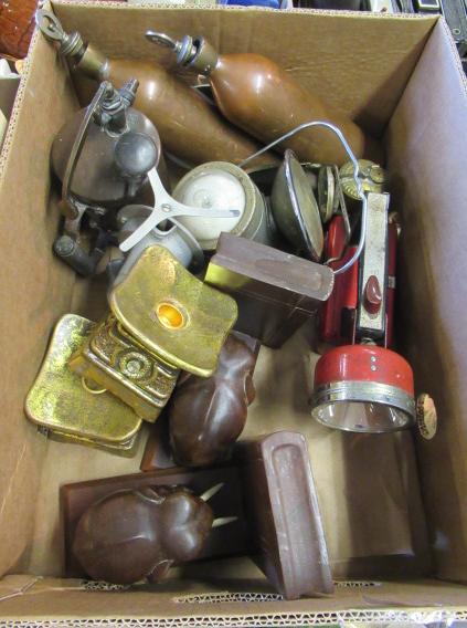 COLLECTION OF VOLTAGE LAMPS AND MERCURY BOTTLES ETC Image