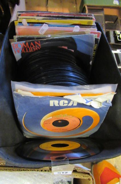 TWO BOXES OF RPM RECORDS Image