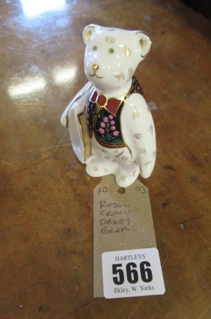 ROYAL CROWN DERBY BEAR Image