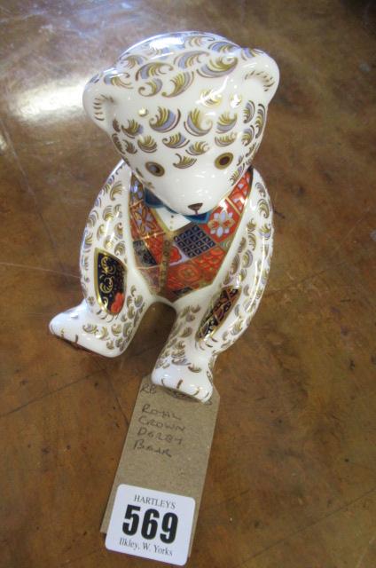 ROYAL CROWN DERBY BEAR Image