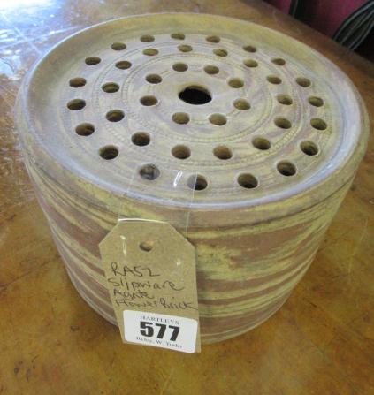 SLIPWARE AGATE FLOWER BRICK Image