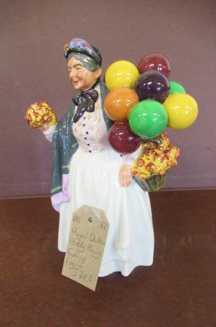 ROYAL DOULTON    BIDDY PENNY FARTHING FIGURE Image