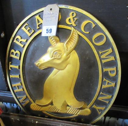 WHITBREAD ALUMINIUM SIGN Image