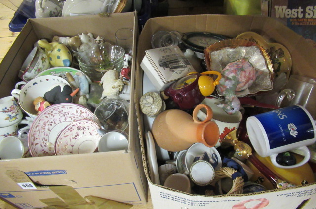 TWO BOXES OF CERAMICS Image