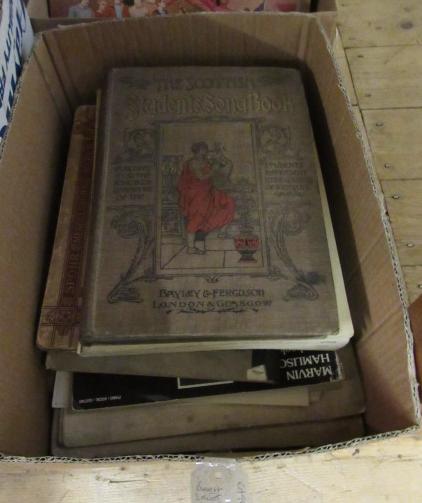 BOX OF SHEET MUSIC Image