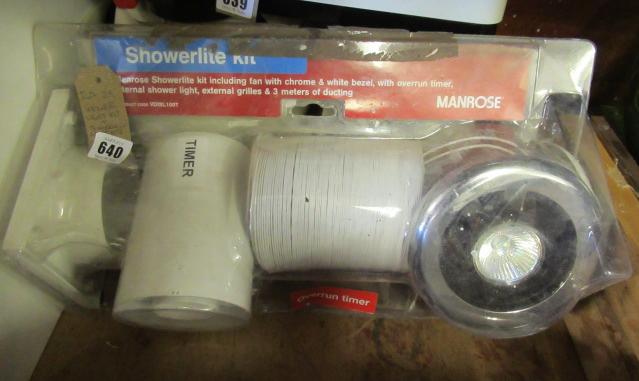 SHOWER LIGHT KIT AND THREE WIRELESS ADAPTERS Image