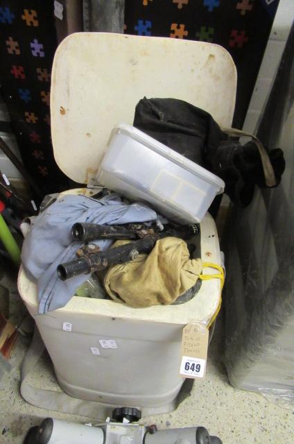 TUB OF FISHING TACKLE Image