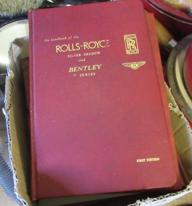FIRST EDITION ROLLS ROYCE OWNERS HANDBOOK AND THREE OTHERS Image