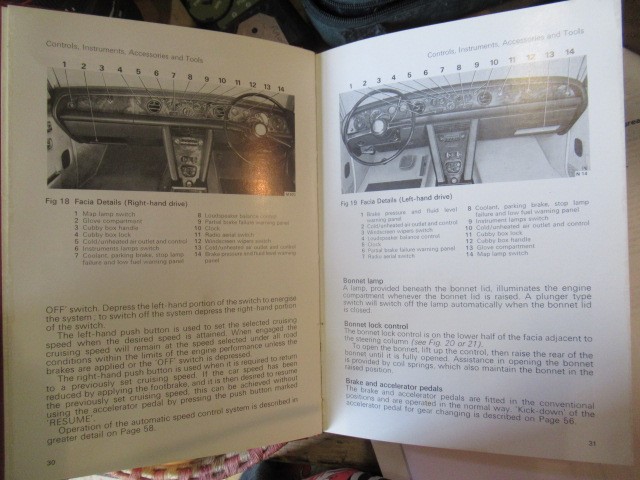 FIRST EDITION ROLLS ROYCE OWNERS HANDBOOK AND THREE OTHERS Image