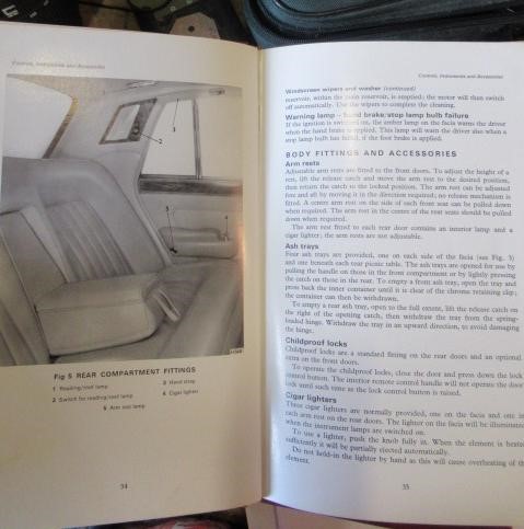 FIRST EDITION ROLLS ROYCE OWNERS HANDBOOK AND THREE OTHERS Image