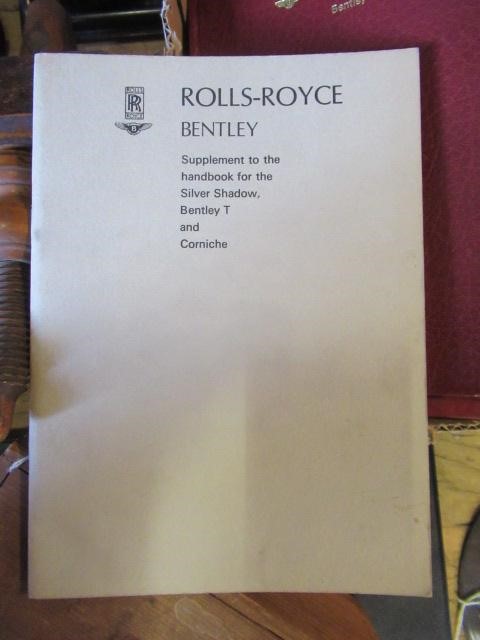 FIRST EDITION ROLLS ROYCE OWNERS HANDBOOK AND THREE OTHERS Image