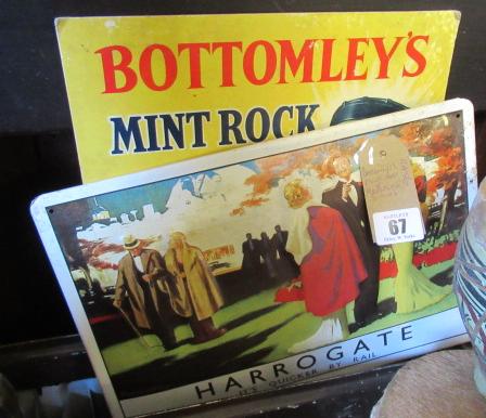 BOTTOMLEYS MINT ROCK AND HARROGATE SIGNS Image