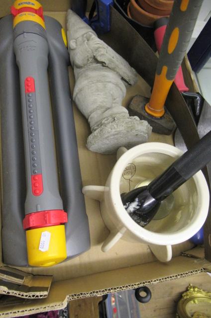 BOX OF GARDEN ITEMS Image