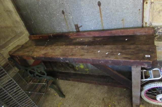 RUSTIC WORKSHOP BENCH Image