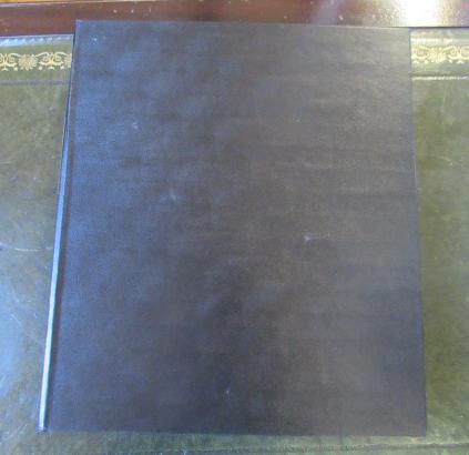 BLACK COVER ALBUM OF FIRST DAY COVERS Image
