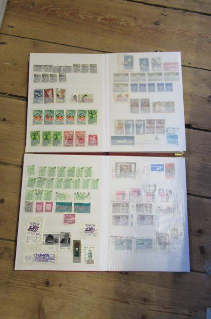 TWO ALBUMS OF ISRAELI STAMPS Image