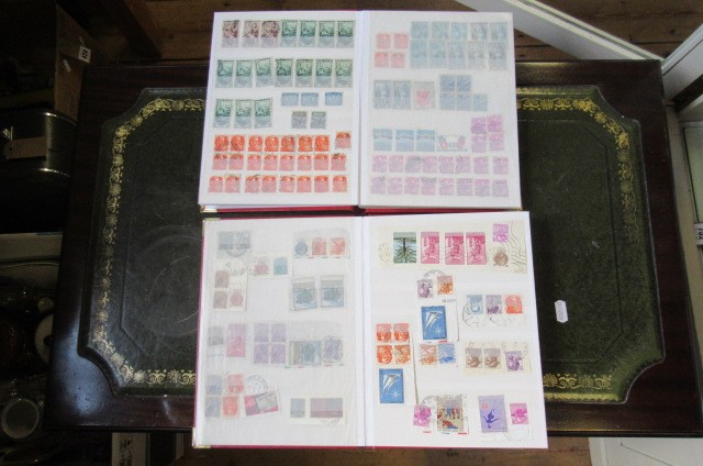 TWO ALBUMS OF ITALIAN STAMPS Image