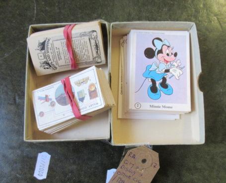 QUANTITY OF DISNEY AND OTHER CIGARETTE AND TEA CARDS Image