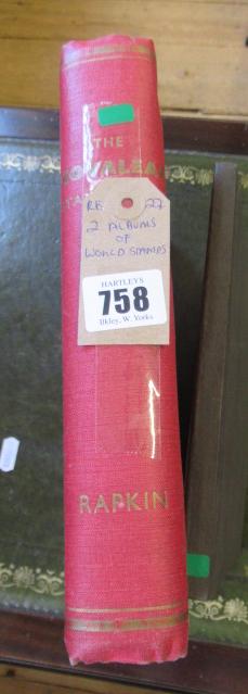 TWO ALBUMS OF WORLD STAMPS Image