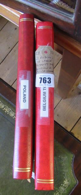 TWO ALBUMS OF WORLD STAMPS INCLUDING BULGARIAN  Image