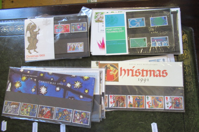 SMALL BOX OF FIRST DAY COVERS Image