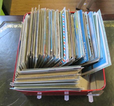 TIN OF POSTCARDS Image