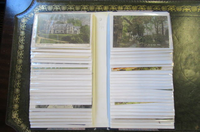 WELL STOCKED ALBUM OF POSTCARDS   MAINLY ILKLEY Image