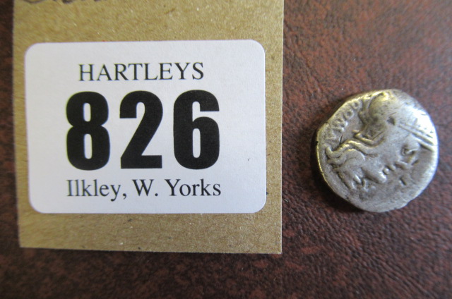 ROMAN REPUBLIC 127 BC SILVER COIN Image