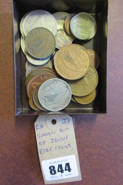 SMALL BOX OF  EIRE COINS Image