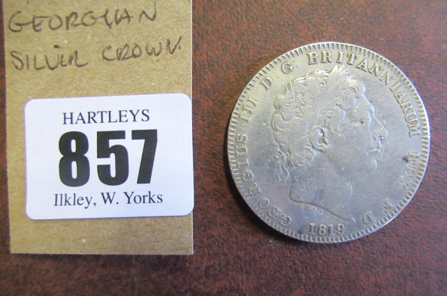 1819 GEORGIAN SILVER CROWN Image