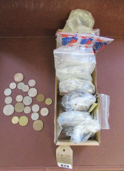 QUANTITY OF FOREIGN COINS AND NOTES Image