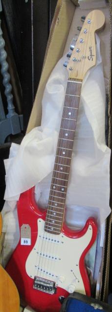 FENDER GUITAR AND HANDBOOK WITH ACCESSORIES Image