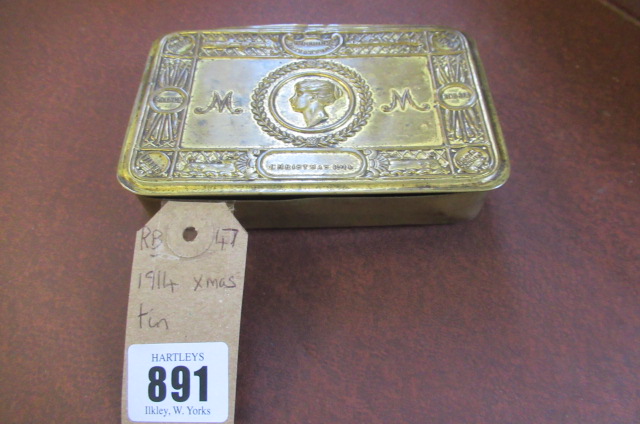 1914 CHRISTMAS TIN Image
