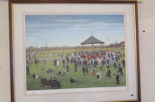 PENCIL SIGNED TOM DODSON PRINT Image