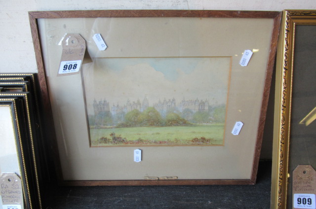 FRAMED WATERCOLOUR Image