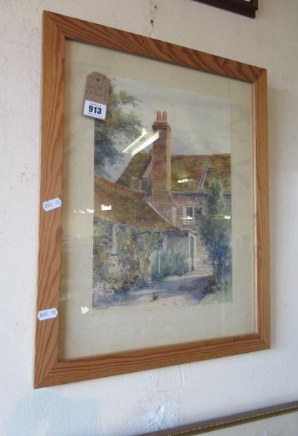 WATERCOLOUR BY A.E.ROWE Image