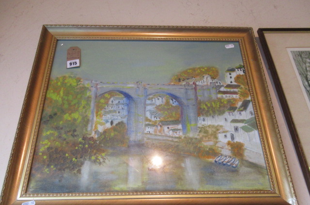 PAINTING OF KNARESBOROUGH Image