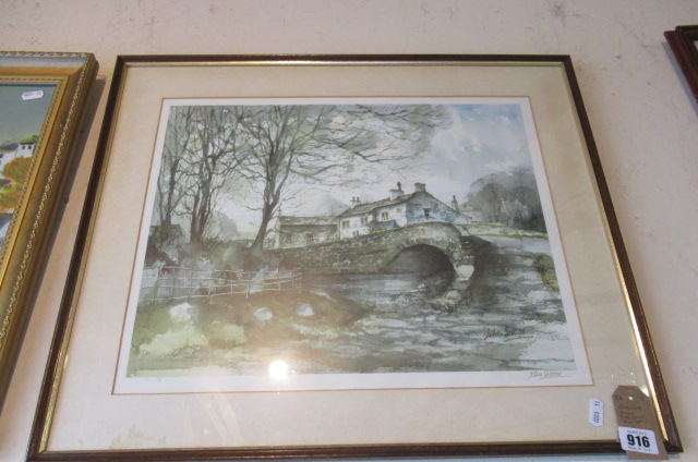 SIGNED JOHN SIBSON PRINT Image