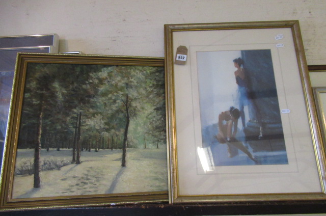 PAINTING AND A PRINT Image