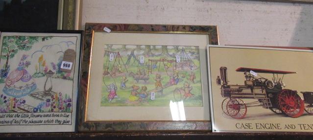 EMBROIDERY AND TWO OTHER PICTURES Image