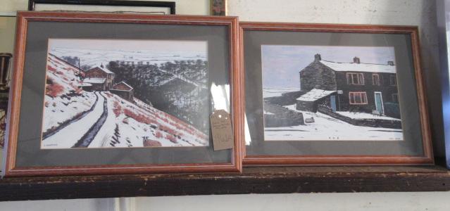 PAIR OF PETER BROOK PRINTS Image
