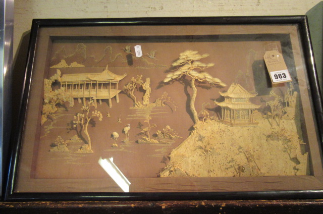 CHINESE CORK DIORAMA Image