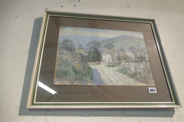 OIL LANDSCAPE SIGNED SC CLARKE Image