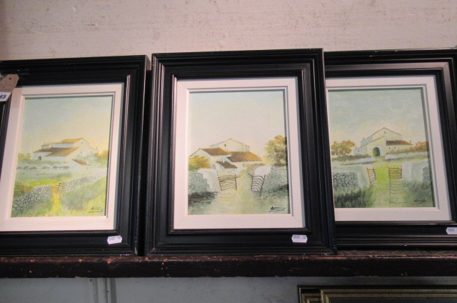 TWO PAINTINGS OF MENORCA Image