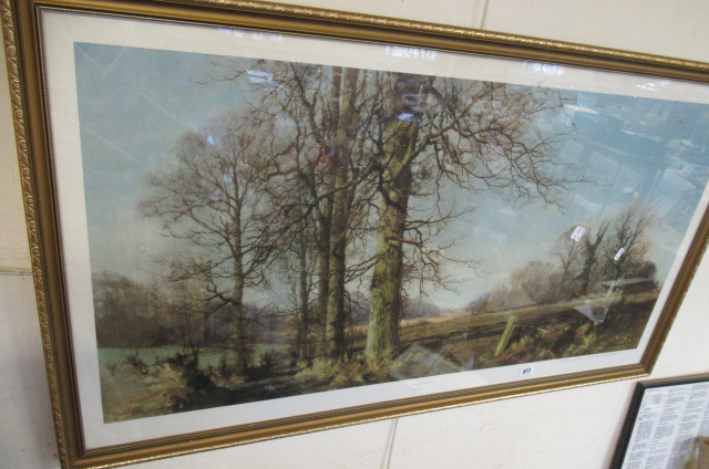 DAVID SHEPHERD PRINT    MARCH SUNLIGHT Image