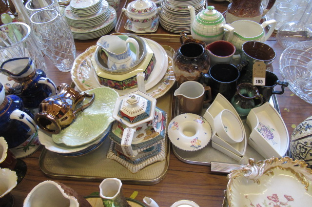 TWO TRAYS OF CERAMICS Image