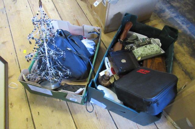 TWO BOXES OF UMBRELLAS AND MISCELLANEOUS  Image